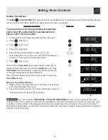 Preview for 21 page of Frigidaire PLEFZ398GC Important Safety Instructions Manual