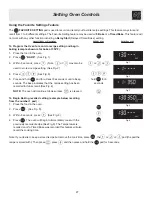 Preview for 27 page of Frigidaire PLEFZ398GC Important Safety Instructions Manual