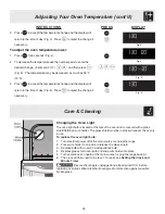 Preview for 33 page of Frigidaire PLEFZ398GC Important Safety Instructions Manual