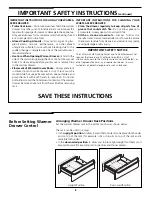 Preview for 4 page of Frigidaire PLEW30S3CCA Use & Care Manual