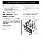 Preview for 10 page of Frigidaire PLEW30S3CCA Use & Care Manual