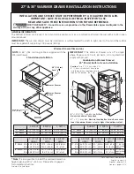 Frigidaire PLEW30S3FCB Installation Instructions Manual preview