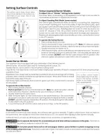 Preview for 6 page of Frigidaire PLGC36S9ACA Owner'S Manual