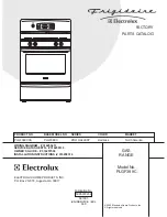 Frigidaire PLGF389C Factory Parts Catalog preview