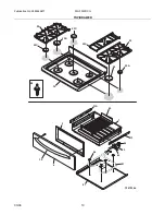 Предварительный просмотр 10 страницы Frigidaire PLGF390DC Factory Parts Catalog