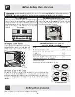 Предварительный просмотр 10 страницы Frigidaire PLGF659EC Use And Care Manual