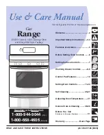 Frigidaire PLGFZ390ECF Use And Care Manual предпросмотр