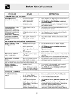 Preview for 22 page of Frigidaire PLHS237ZAB0 Use & Care Manual