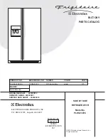 Frigidaire PLHS237ZC Factory Parts Catalog предпросмотр