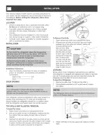 Preview for 4 page of Frigidaire PLHS239ZDBB Use & Care Manual