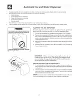 Предварительный просмотр 17 страницы Frigidaire PLHS37EESB0 Maintenance Manual