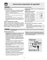 Preview for 24 page of Frigidaire PLHT217TAB0 Use & Care Manual