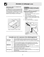 Предварительный просмотр 61 страницы Frigidaire PLHT217TAB0 Use & Care Manual