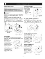 Предварительный просмотр 11 страницы Frigidaire PLHT219SCB6 Use & Care Manual