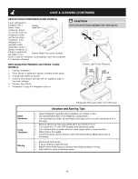 Предварительный просмотр 16 страницы Frigidaire PLHT219SCB6 Use & Care Manual