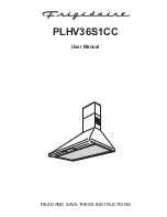 Frigidaire PLHV36S1CC User Manual предпросмотр