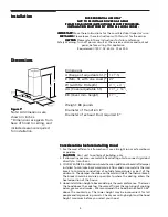 Preview for 4 page of Frigidaire PLHV36W7KC Owner'S Manual