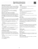 Preview for 17 page of Frigidaire plmv169dcd Use And Care Manual