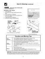 Предварительный просмотр 19 страницы Frigidaire PLRS237ZAB1 Use & Care Manual
