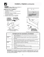 Предварительный просмотр 43 страницы Frigidaire PLRS237ZAB1 Use & Care Manual