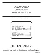 Preview for 1 page of Frigidaire pmn Owner'S Manual