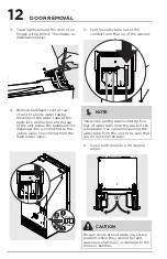 Предварительный просмотр 12 страницы Frigidaire PRFC2383AF Use & Care Manual