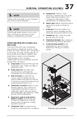 Предварительный просмотр 37 страницы Frigidaire PRFC2383AF Use & Care Manual