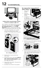 Предварительный просмотр 12 страницы Frigidaire PRMC2285AF Use & Care Manual