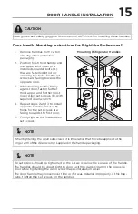 Предварительный просмотр 15 страницы Frigidaire PRMC2285AF Use & Care Manual