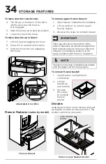 Предварительный просмотр 34 страницы Frigidaire PRMC2285AF Use & Care Manual