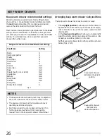 Предварительный просмотр 26 страницы Frigidaire Professional FPGF3081K Use & Care Manual