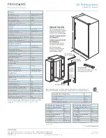 Preview for 2 page of Frigidaire Professional FPRH19D7LF Features & Specifications