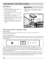 Preview for 8 page of Frigidaire Professional FPRH19D7LF Use And Care Manual