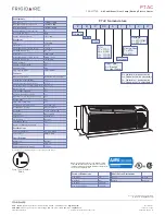 Предварительный просмотр 2 страницы Frigidaire PTAC FRP12PTT2R Brochure & Specs