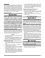 Предварительный просмотр 15 страницы Frigidaire Q4SE Series User'S Manual & Installation Instructions