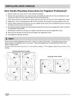 Предварительный просмотр 12 страницы Frigidaire Refrigerator Use & Care Manual