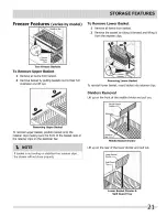 Предварительный просмотр 21 страницы Frigidaire Refrigerator Use & Care Manual