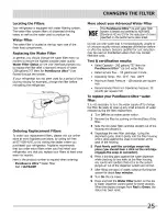 Предварительный просмотр 25 страницы Frigidaire Refrigerator Use & Care Manual