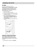 Предварительный просмотр 26 страницы Frigidaire Refrigerator Use & Care Manual