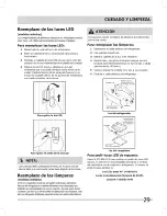 Предварительный просмотр 61 страницы Frigidaire Refrigerator Use & Care Manual