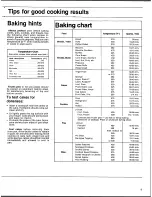 Предварительный просмотр 9 страницы Frigidaire REG-74H Cook-N-Care Manual