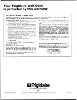 Предварительный просмотр 12 страницы Frigidaire REG-74H Cook-N-Care Manual