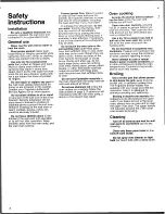 Preview for 2 page of Frigidaire RG-94 Cook-N-Care Manual