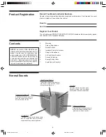 Preview for 3 page of Frigidaire ROTARY CONTROL AIR CONDITIONER Use & Care Manual