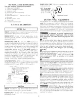 Preview for 2 page of Frigidaire SGER341AS0 Installation Instructions Manual