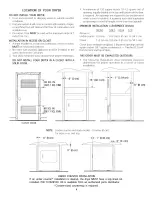 Preview for 4 page of Frigidaire SGER341AS0 Installation Instructions Manual