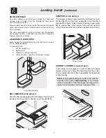 Предварительный просмотр 7 страницы Frigidaire Single Door Refrigerator 297005500 Use And Care Manual