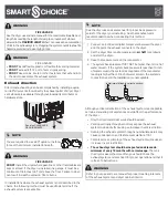 Preview for 2 page of Frigidaire Smart Choice 5304492448 Manual