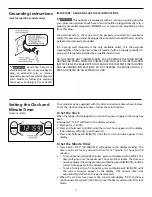 Preview for 5 page of Frigidaire Sprigfield Series Gas Range Owner'S Manual