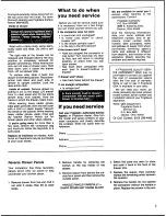 Preview for 5 page of Frigidaire TC-3H Use And Care Instructions Manual